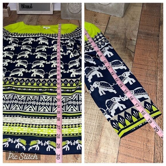 Elephant Pattern Crown & Ivy dress - Picture 6 of 12